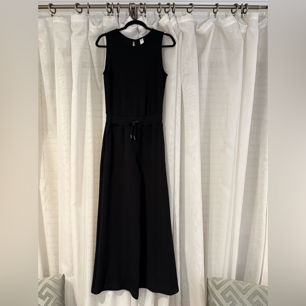 SPANX AirEssentials Black Sleeveless Jumpsuit